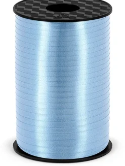 Gavebånd 5mm x 200m lyseblå