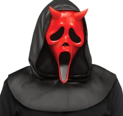 GhostFace djævel maske med hætte