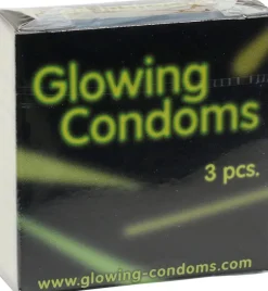 Glowing Condoms 3-pak