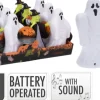 Halloween deko m/lys og lyd