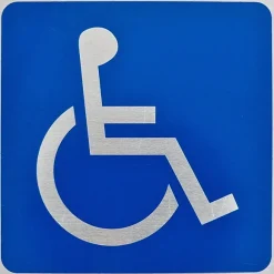 Handicap sticker skilt