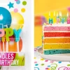 Happy Birthday kagelys