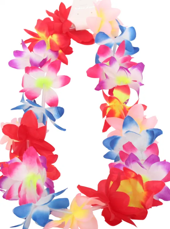Hawaiikæde multifarvet
