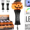 Håndholdt halloween deko med lys
