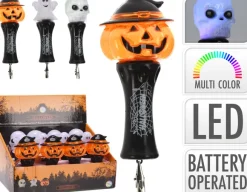 Håndholdt halloween deko med lys