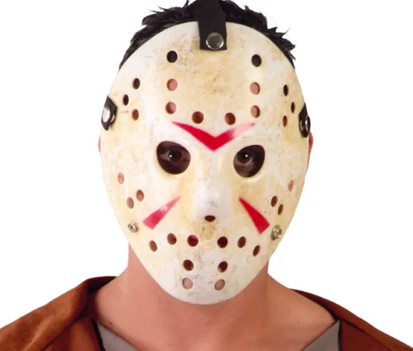 Hockey maske patineret