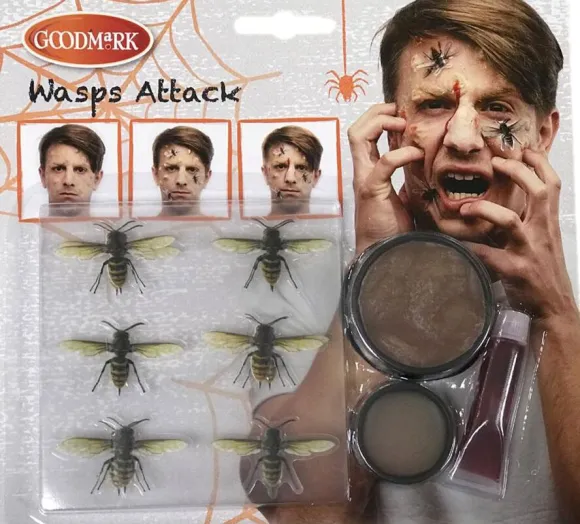 Hvepse-angreb make-up sæt