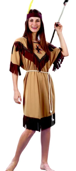 Indianer kvinde kostume