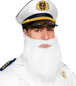 Kaptajn skæg, hvidt