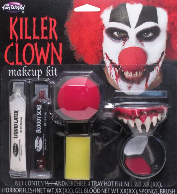 Killer Clown makeup kit