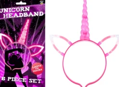 Knæklys hårbøjle unicorn
