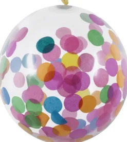 Konfetti ballon multi 5-pak