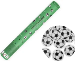 Konfettirør fodbold 40 cm