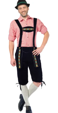 Lederhosen Johann sort, L