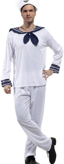 Matros kostume Sailor Man M