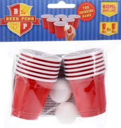 Mini beer pong drikkespil
