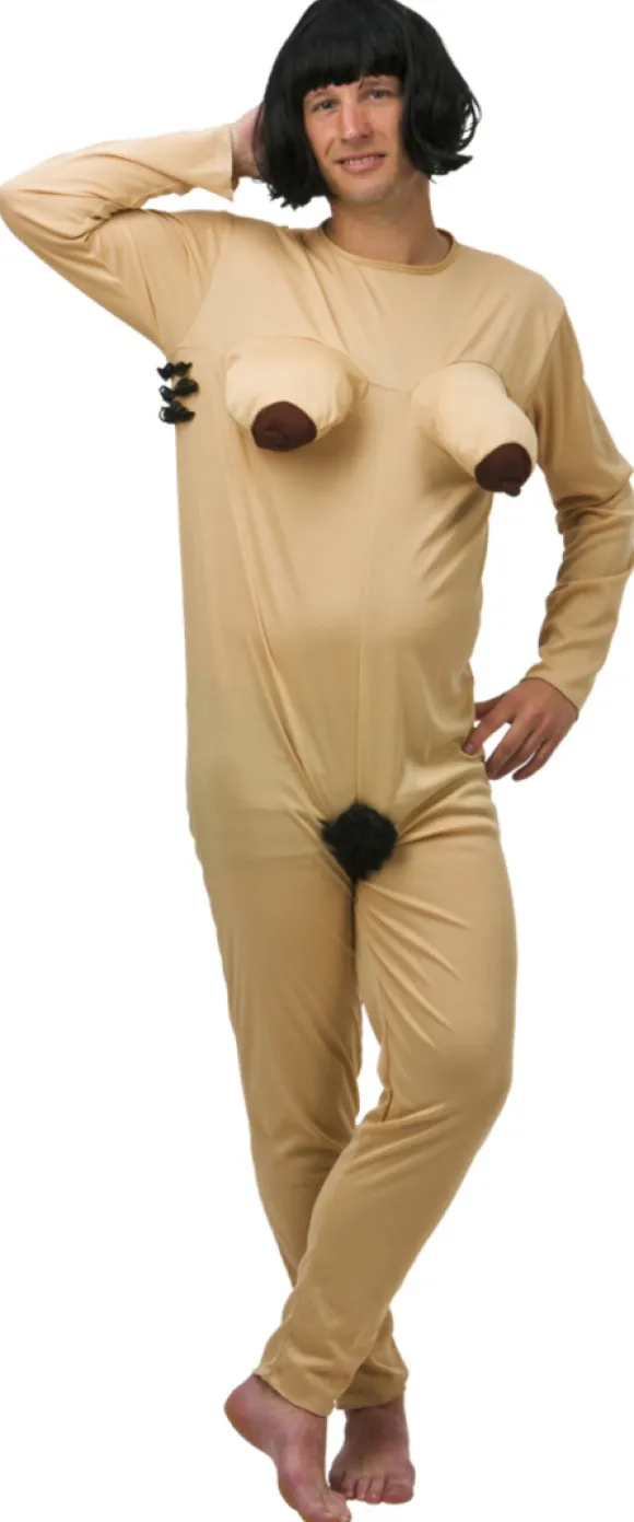 Nøgen kvinde kostume L/XL