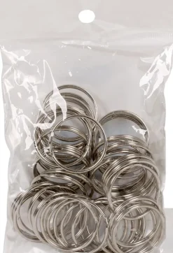 Nøgleringe 28 mm 40-pak