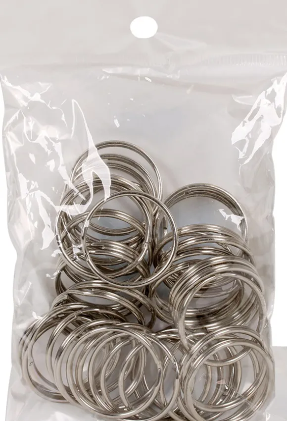 Nøgleringe 28 mm 40-pak