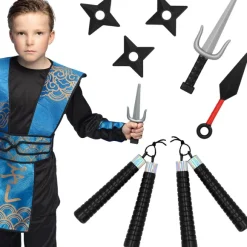 Ninja våben sæt med 7 dele
