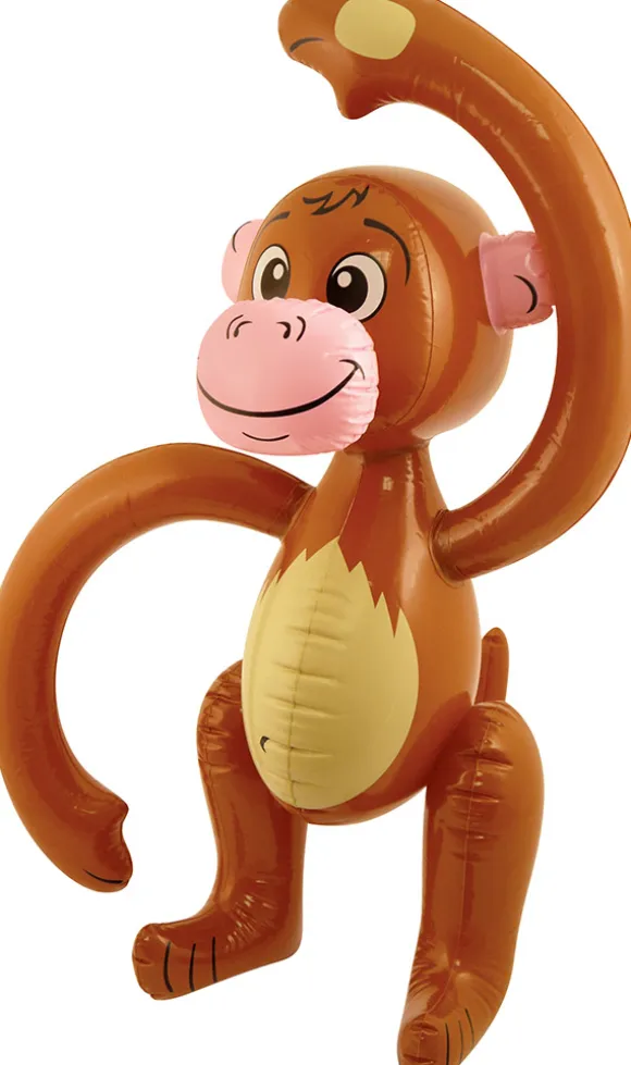 Oppustelig abe 58 cm
