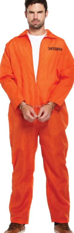 Orange fangedragt