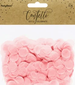 Papir konfetti 15 g, lyserød