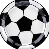 Paptallerken fodbold 6-pak
