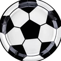 Paptallerken fodbold 6-pak