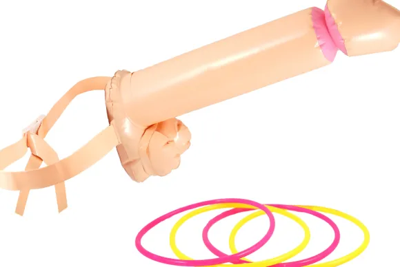 Penis Hoopla ring-spil 32cm