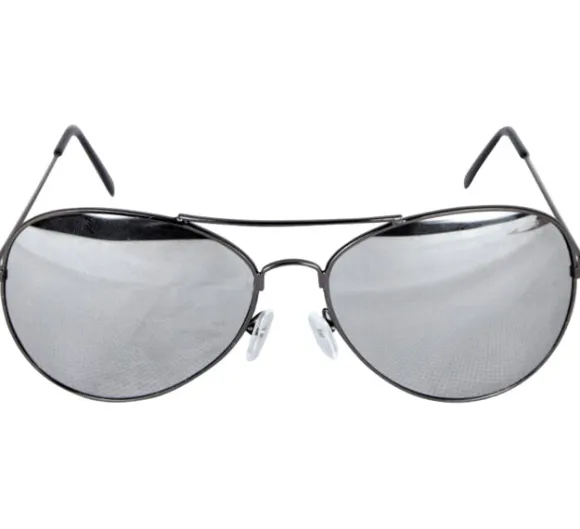 Pilot solbrille spejlglas, grå