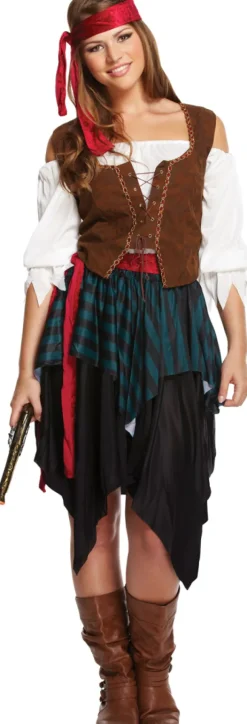 Pirat kvinde kostume