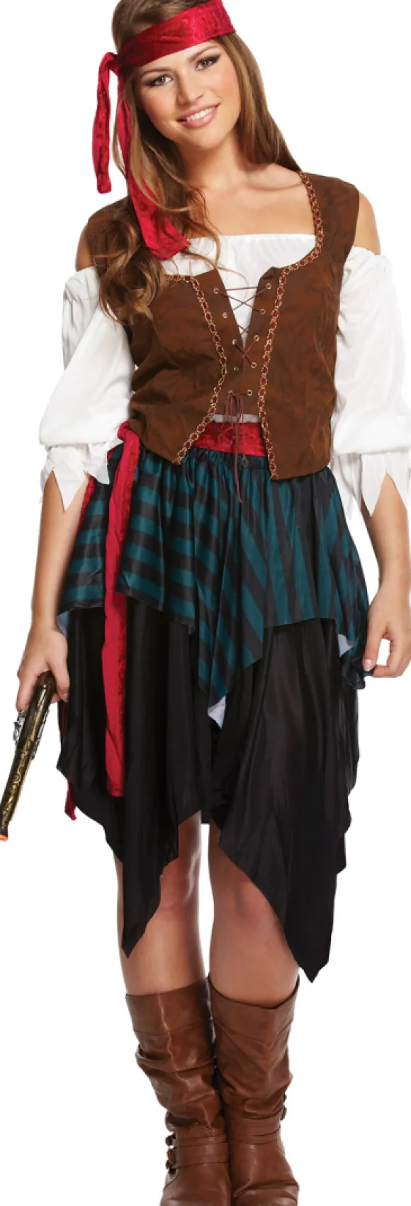 Pirat kvinde kostume