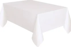 Plastikdug hvid 137x274 cm