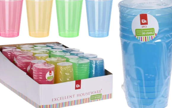 Plastkrus 300 mL 6-pak