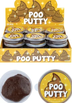 Poo putty slim, brun