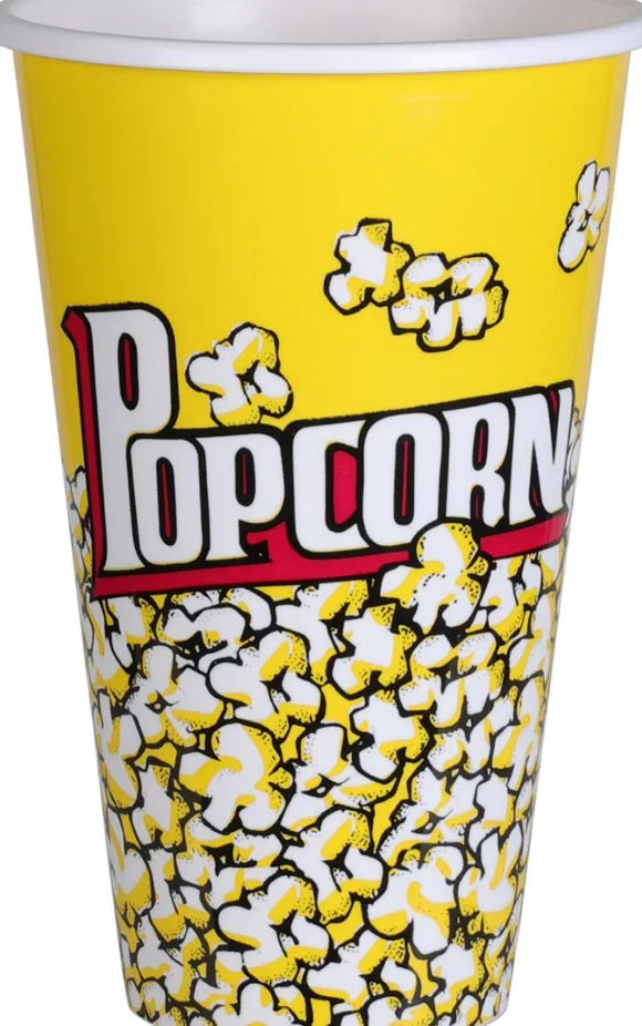 Popcorn-bæger, plast