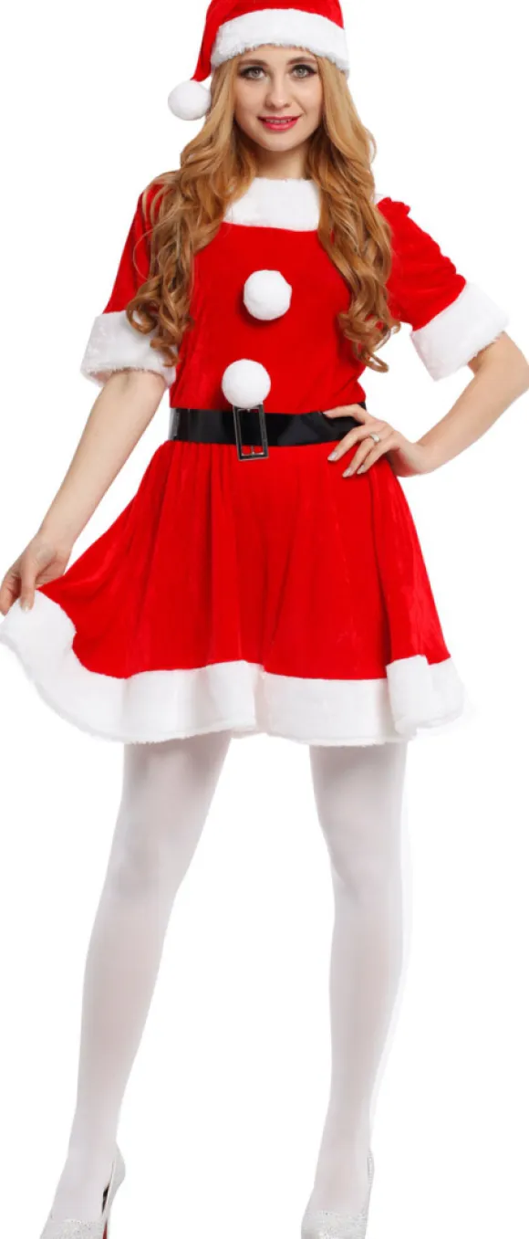 Pretty Ms. Santa kjole, M