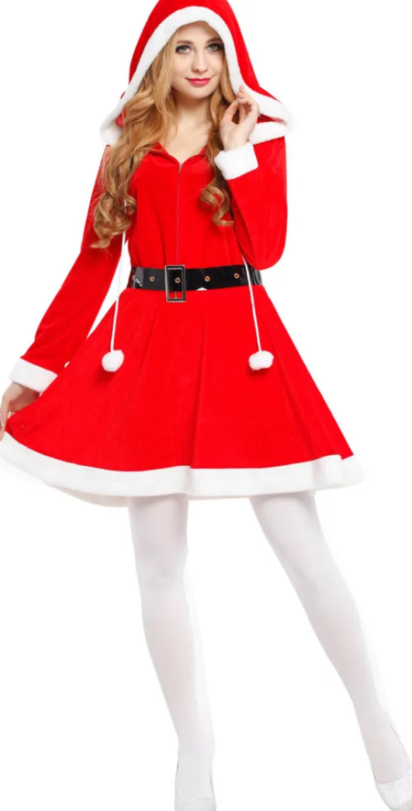 Pretty Ms. Santa m/hætte, M