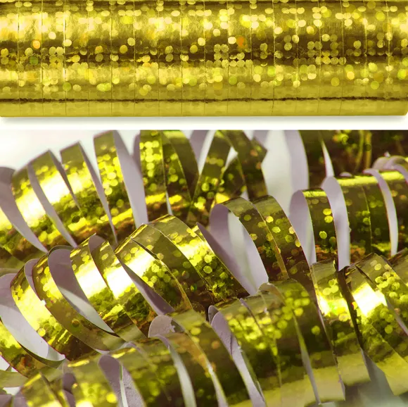 Serpentiner hologram, guld