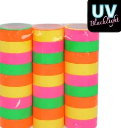 Serpentiner neon UV 3-pak