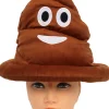 Shit smiley-hat, bæ-brun