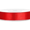 Silkebånd rød 12 mm x 25 m