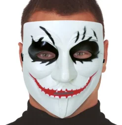 Smiley maske i plast