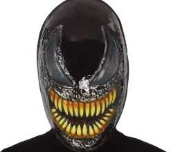 Sort alien maske, plast