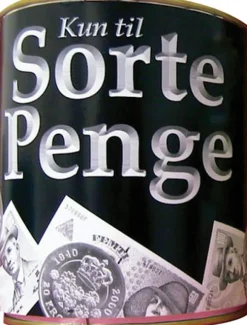 Sorte penge sparedåse