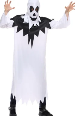 Spøgelse kostume hvid, M