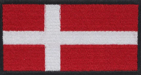 Sy/stryg på flag, Danmark