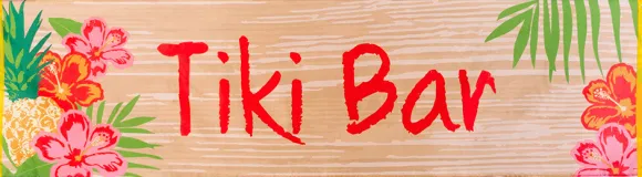 Tiki Bar Hawaii banner