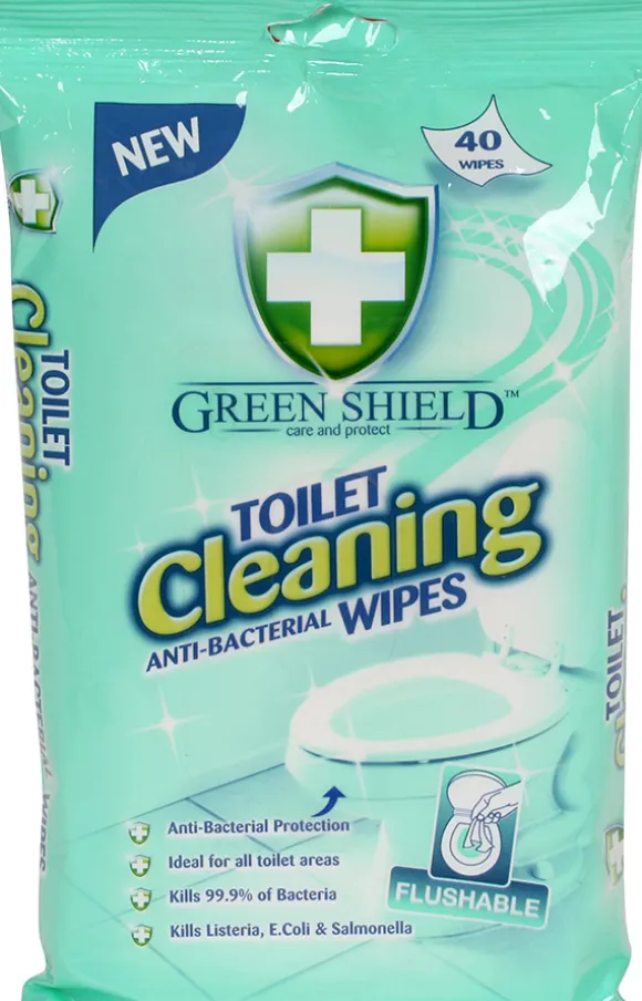 Toilet wipes anti-bakt 40pk